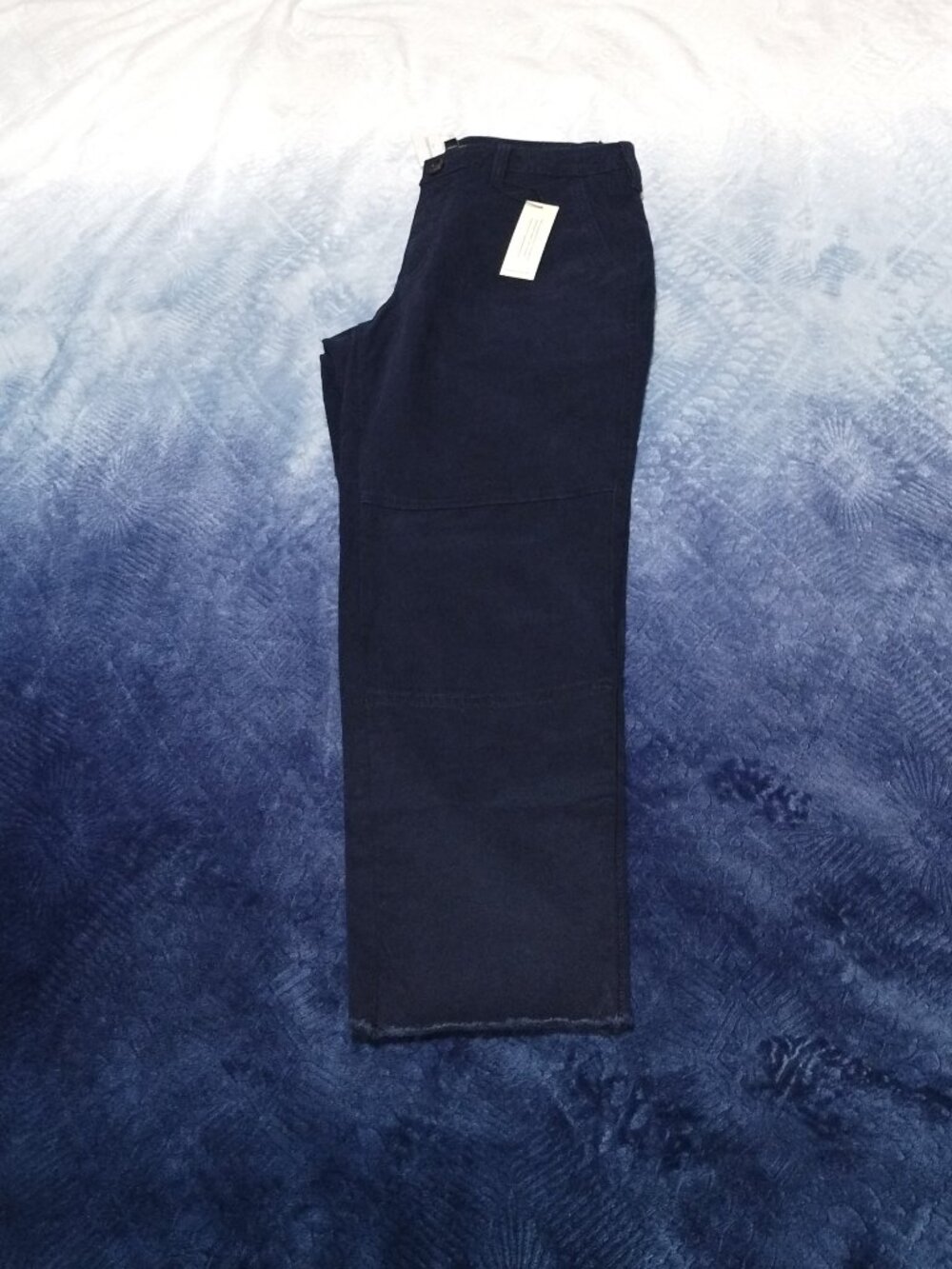 Women's Banana Republic Dark Navy Slim Ankle Chinos Size 4 Petite. NWT $80.00.